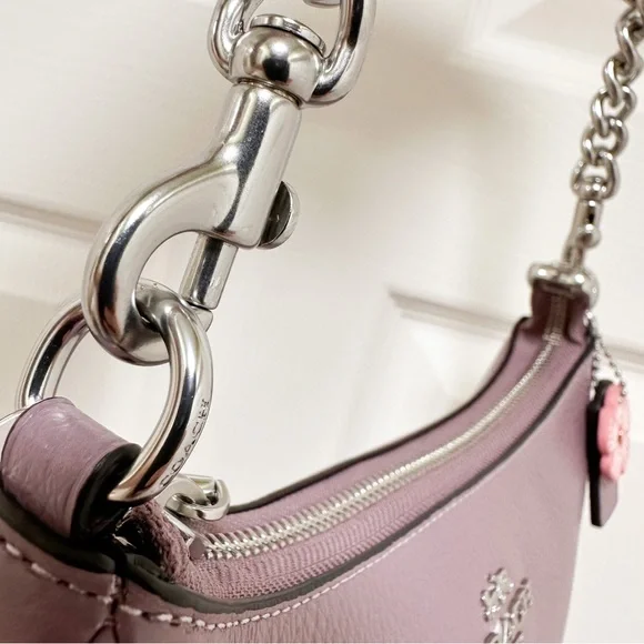 Coach Teri Refined Pebbled Leather Convertible Shoulder Bag NWT - Picture 8 of 16